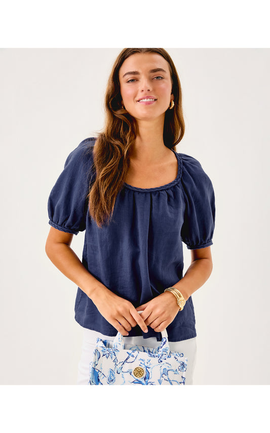 CALAIS SHORT SLEEVE TOP
