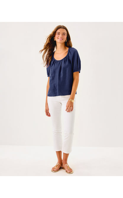 CALAIS SHORT SLEEVE TOP