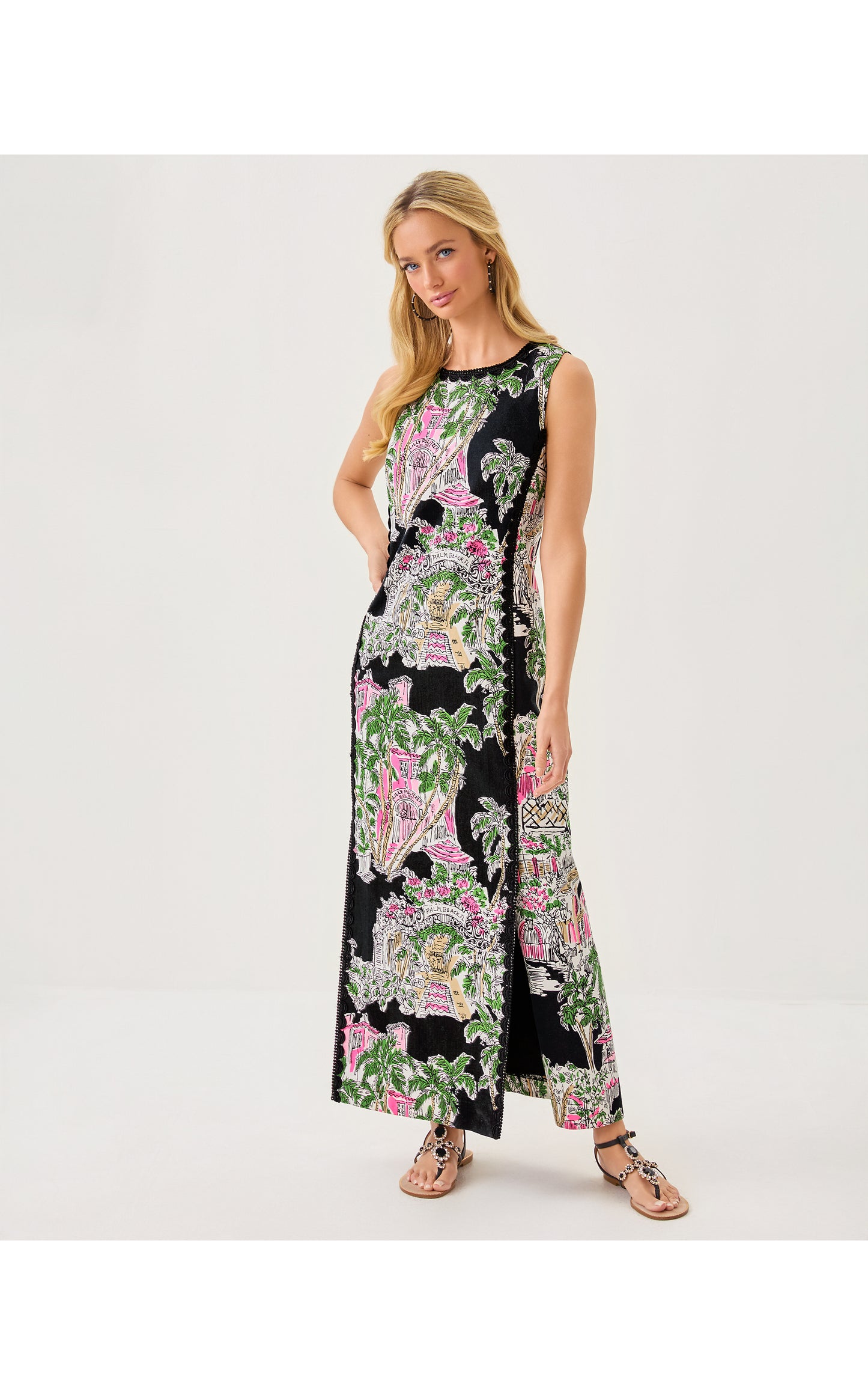 DARLENE STRETCH MAXI SHIFT