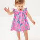 PLUMERIA INFANT DRESS