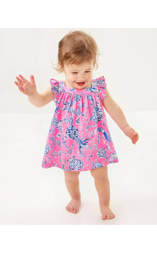 PLUMERIA INFANT DRESS