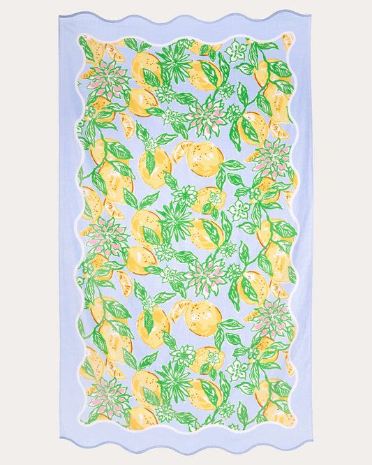 Scalloped Beach Towel