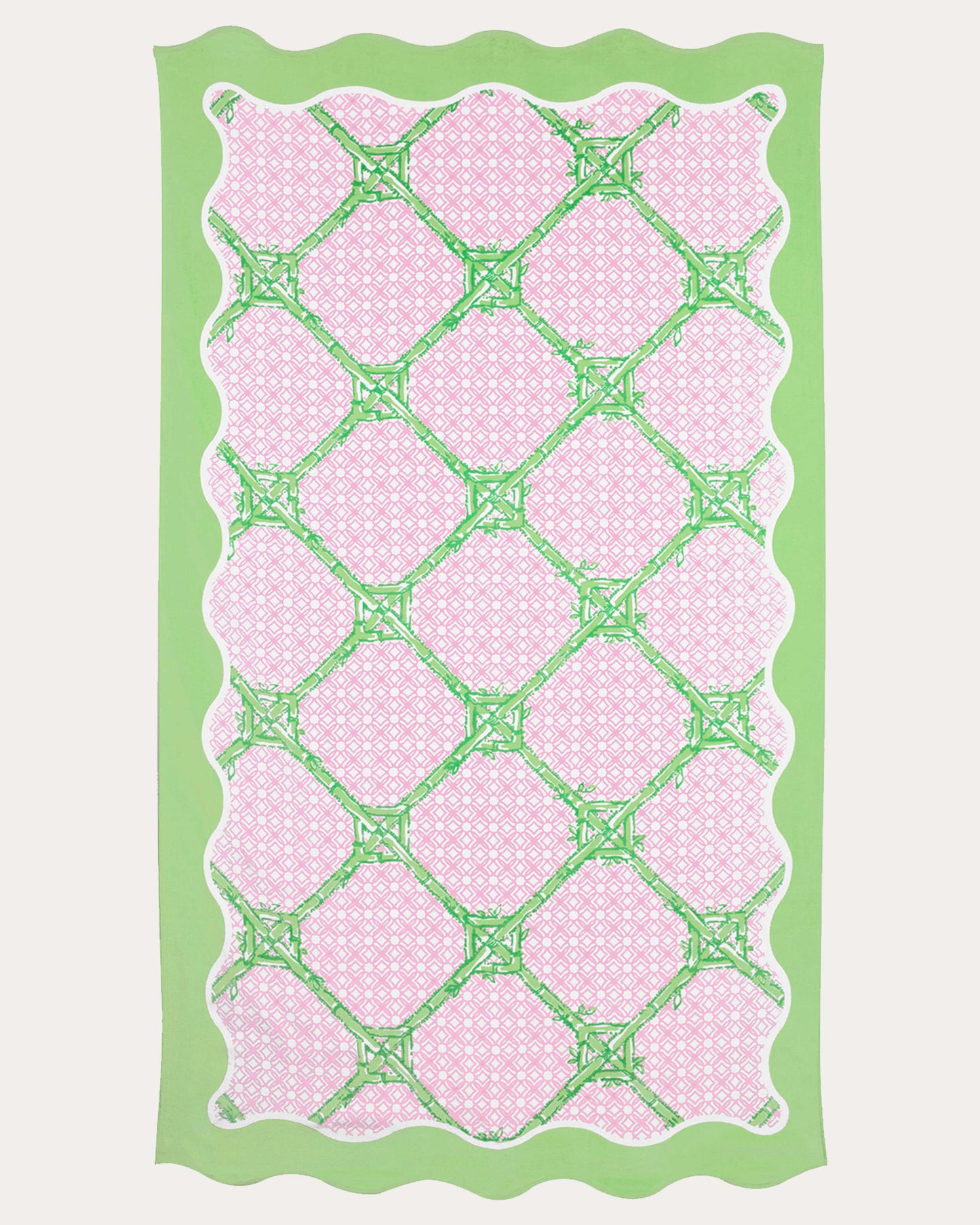 Scalloped Beach Towel