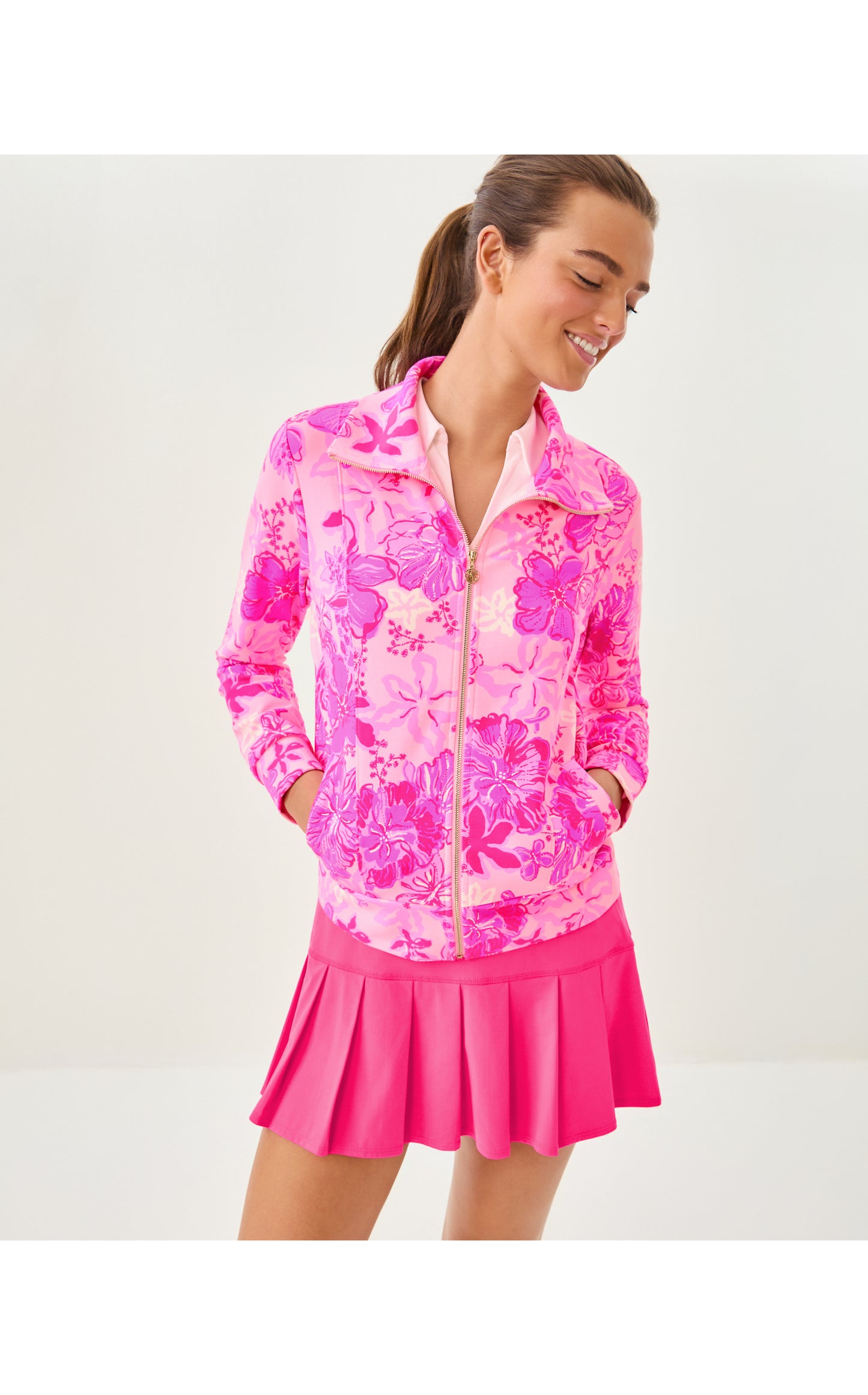 ELENI ZIP-UP UPF 50+