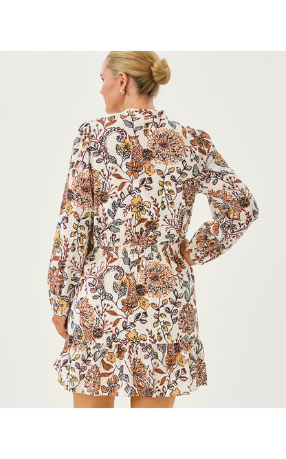 AXTON EYELET DRESS