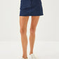 COLETTE STRETCH DENIM SKORT