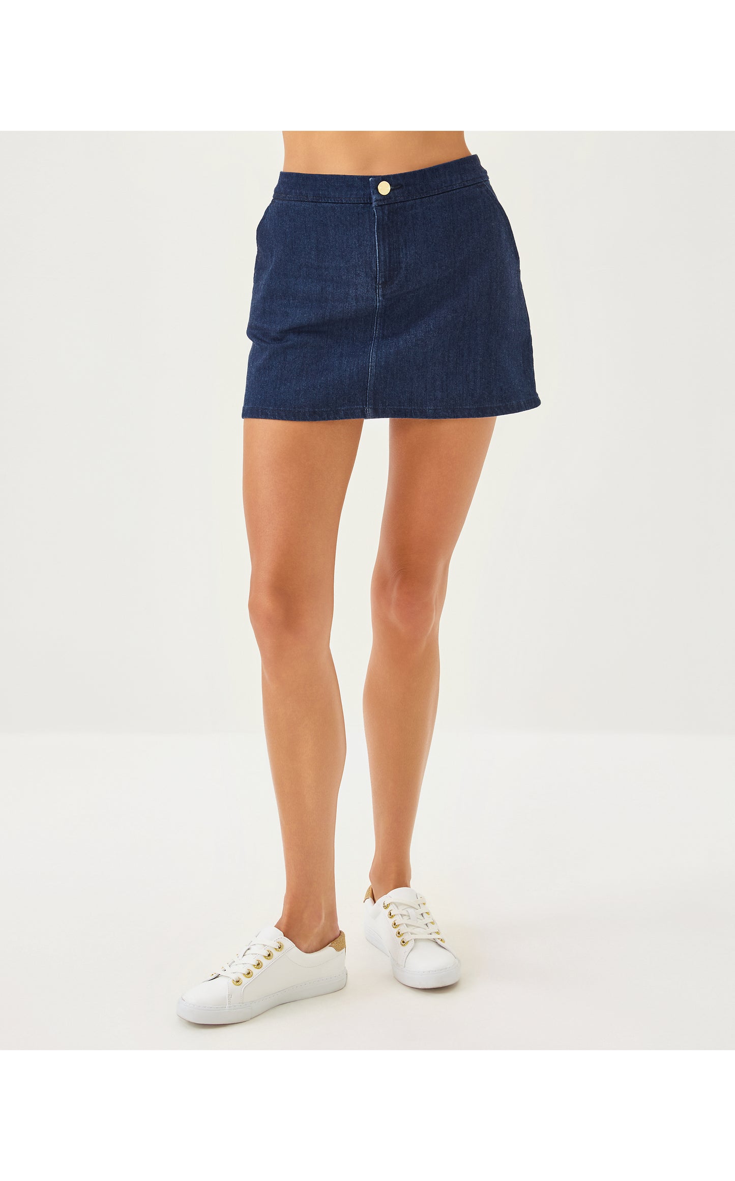 COLETTE STRETCH DENIM SKORT