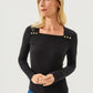 BEATY LONG SLEEVE KNIT TOP