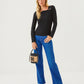 BEATY LONG SLEEVE KNIT TOP