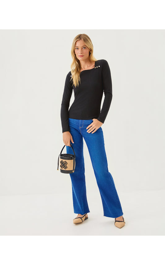 BEATY LONG SLEEVE KNIT TOP