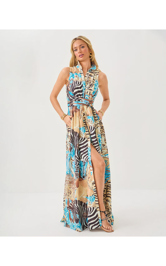 MARRIA STRETCH MAXI DRESS