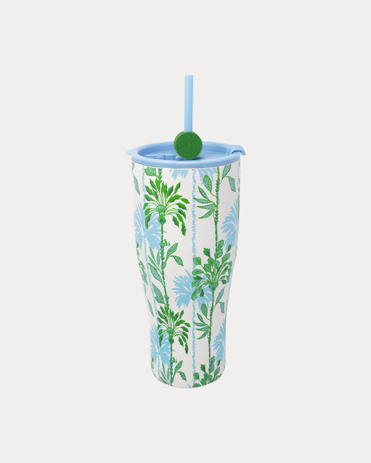 Stainless Steel Tumbler with Straw