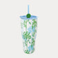 Stainless Steel Tumbler with Straw