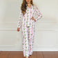 Nutcracker Stripe Flannel PJ Set
