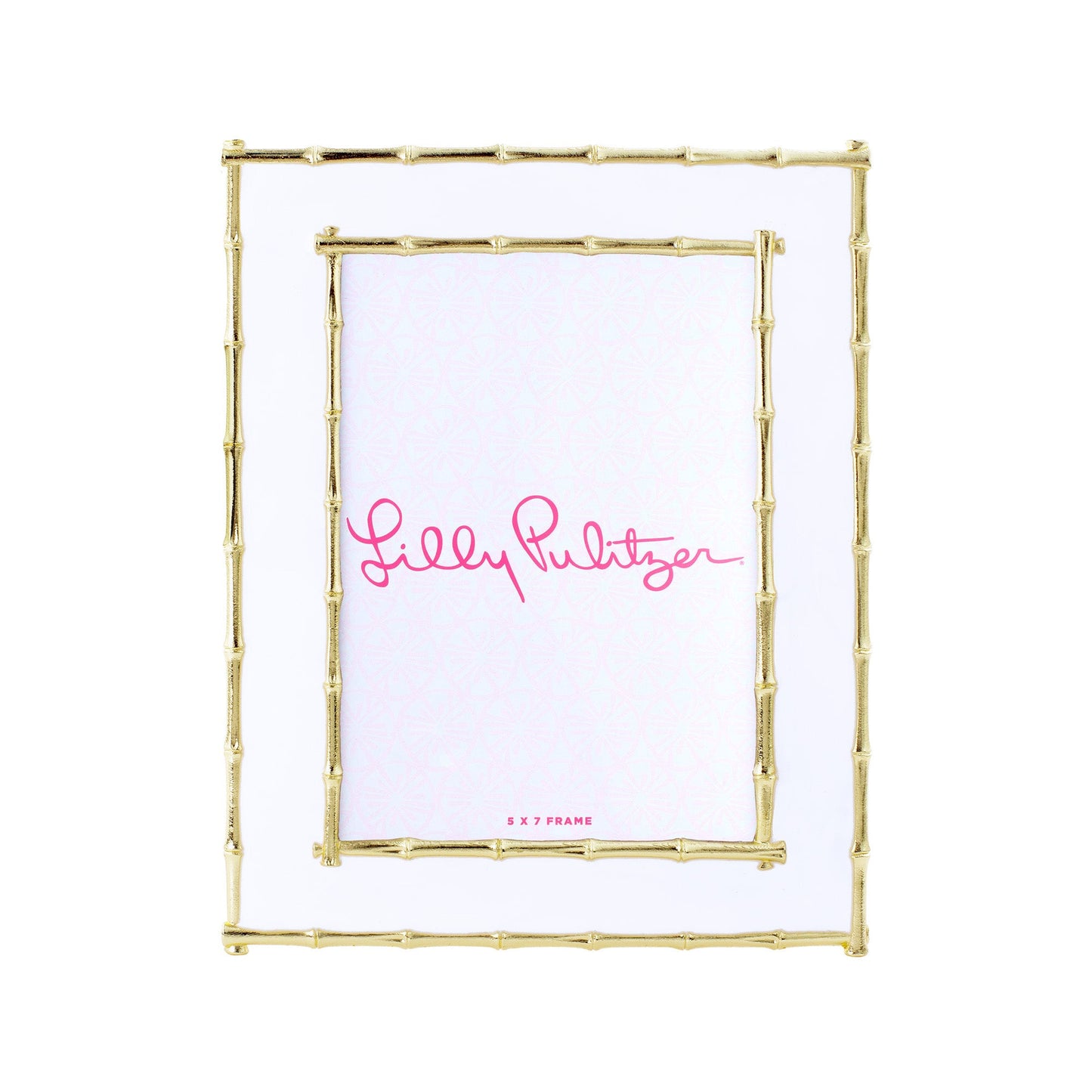 Large Picture Frame Bamboo White