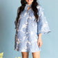 BC Caftan - Powder Blue Floral