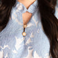 BC Caftan - Powder Blue Floral