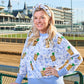Kentucky Derby x Laura Ashley Mint Julep Floral Sweatshirt