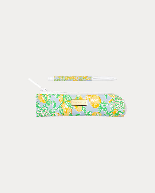 Pen with Pouch