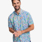 Men's Short Sleeve Lilly Love SC Sportshirt - Blue Peri