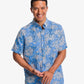 Men's Short Sleve Croc and LockIt Sportshirt - Boca Blue