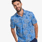 Men's Short Sleeve Ryder Croc and LockIt Polo - Boca Blue
