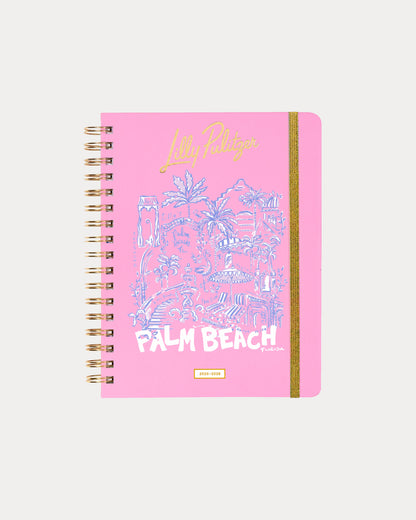 Large 17 Month Agenda, Palm Beach Playground