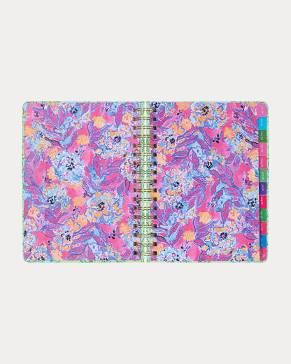 Large 17 Month Agenda, Sapphire Pool Barefoot Beachcomber
