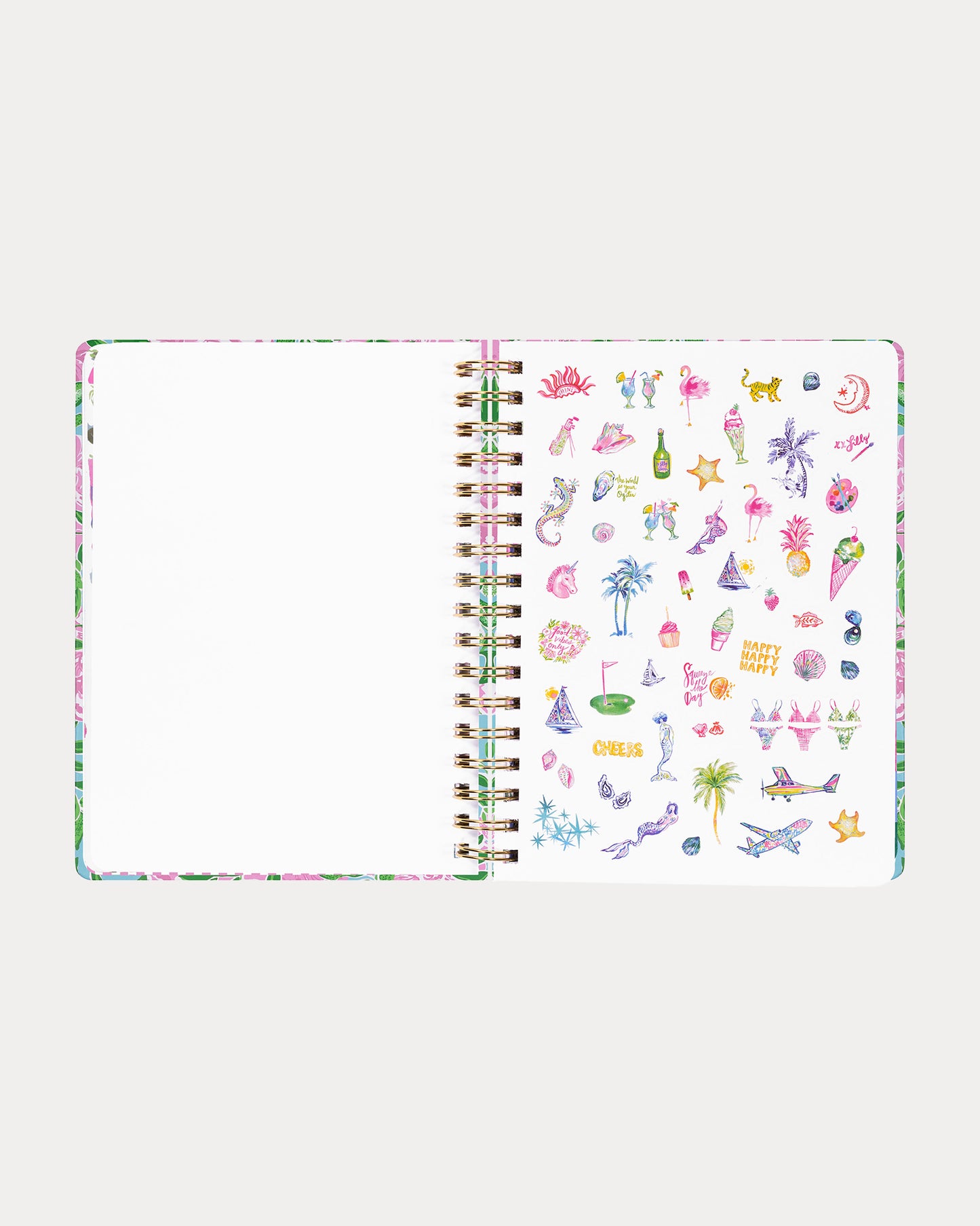 Jumbo 17 Month Agenda, Island Garden