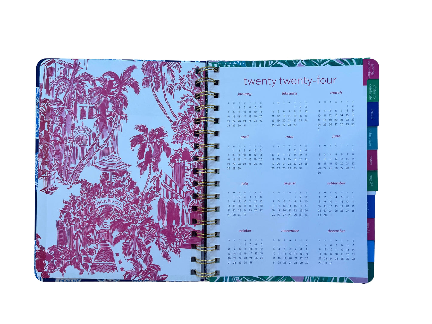 2024-2025 17 Month Monthly Planner Shell of A Good Time