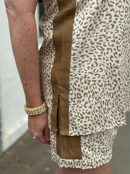 Paisley Short - Spotted Sahara