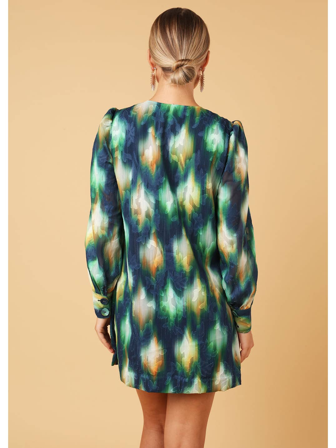 Ellen Dress Starlight Burnout Chiffon