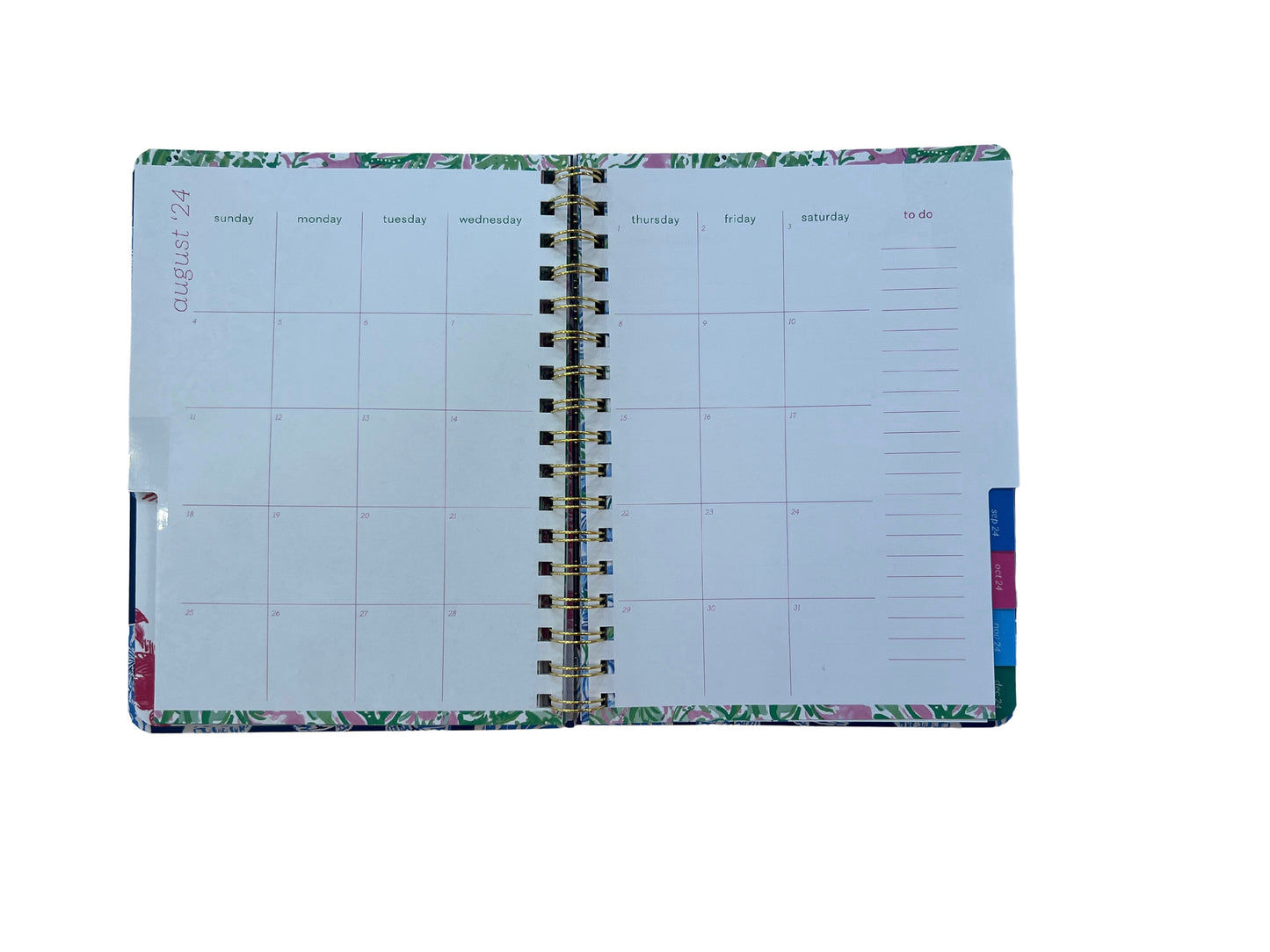 2024-2025 17 Month Monthly Planner Shell of A Good Time