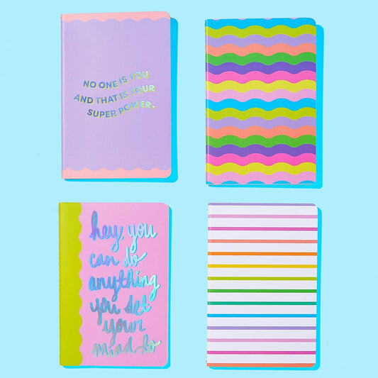 Neon Mini Notebook Set
