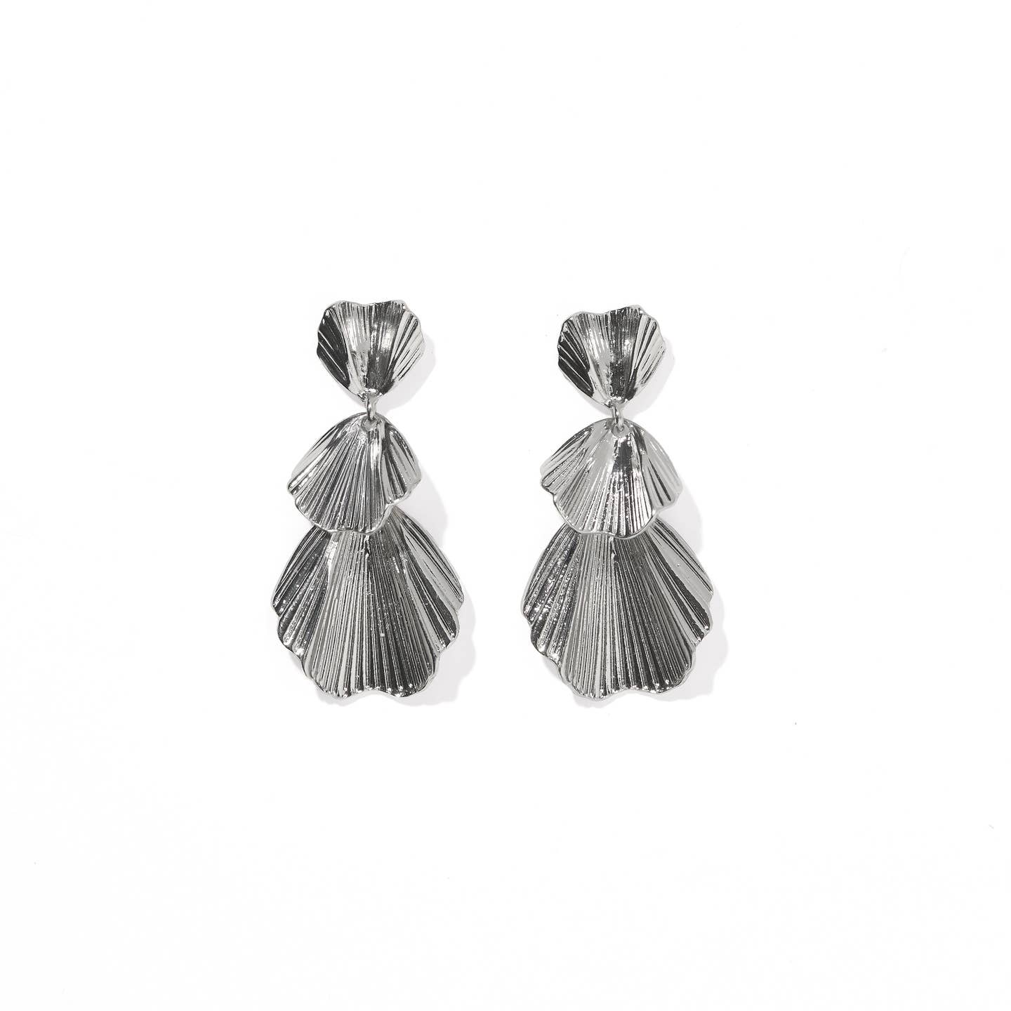 Wynn Statement Earrings Silver