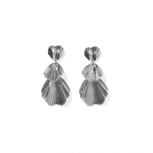 Wynn Statement Earrings Silver