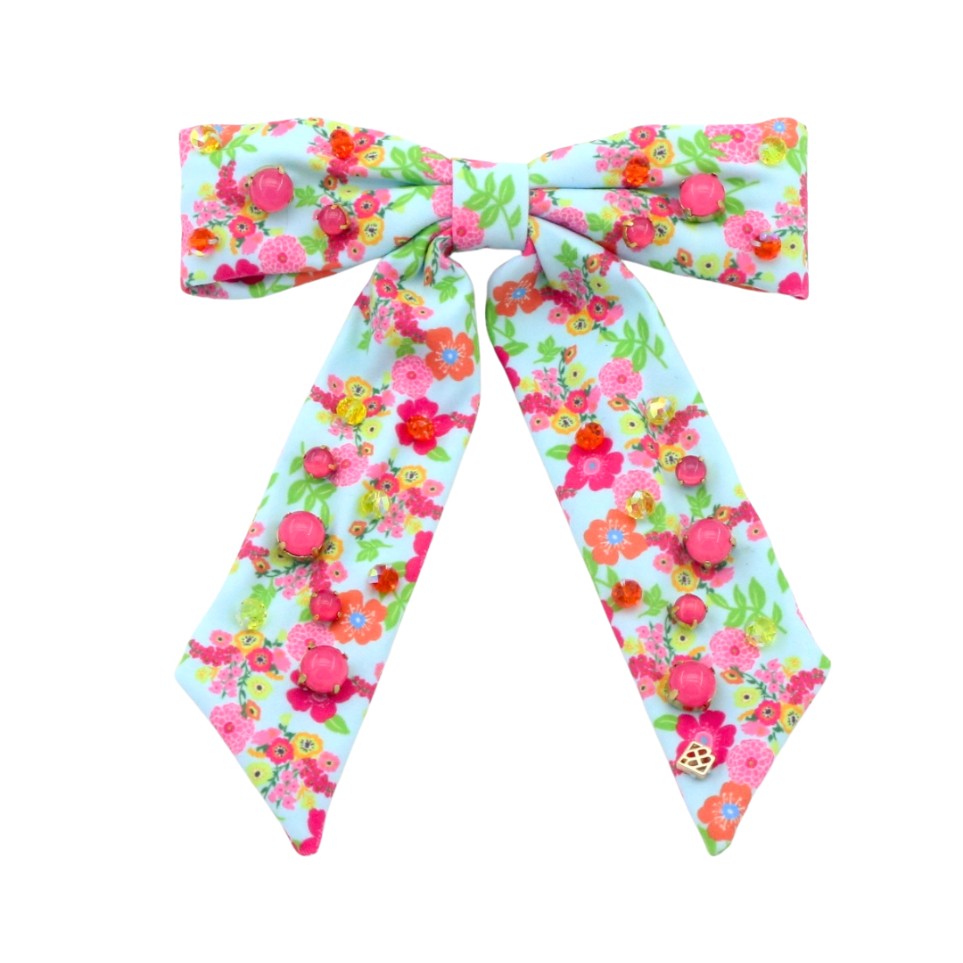 Bright Daisy Barrette Bow