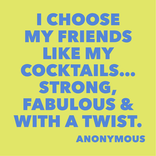 Friends Like Cocktails Napkins