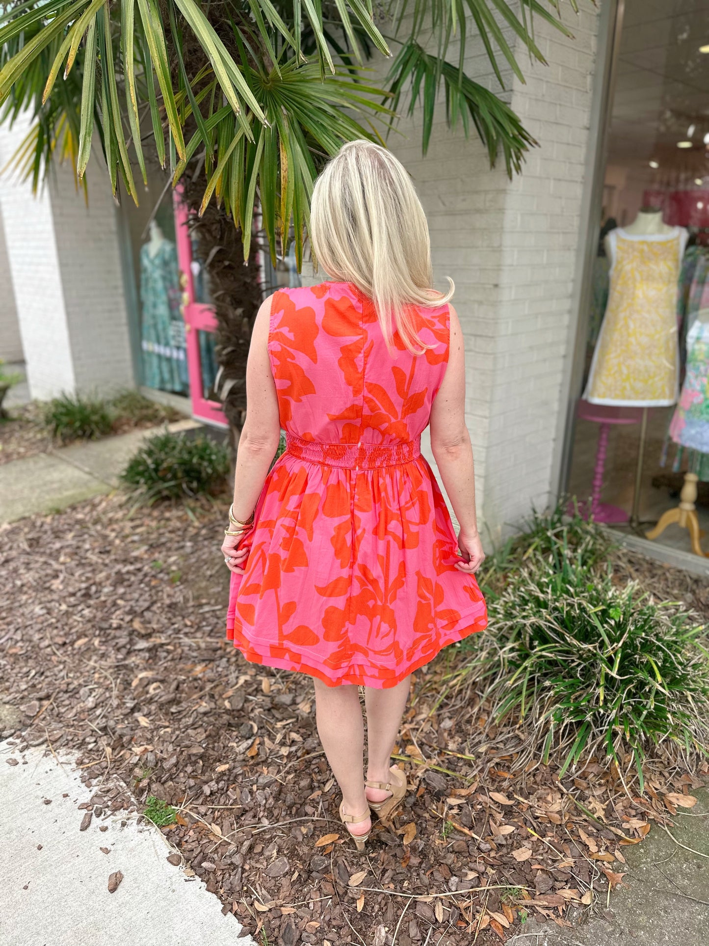 Liv Dress - Dragon Fruit