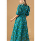 Charlotte Gown Green Organza