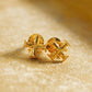 The Micro Trinity Stud Earring