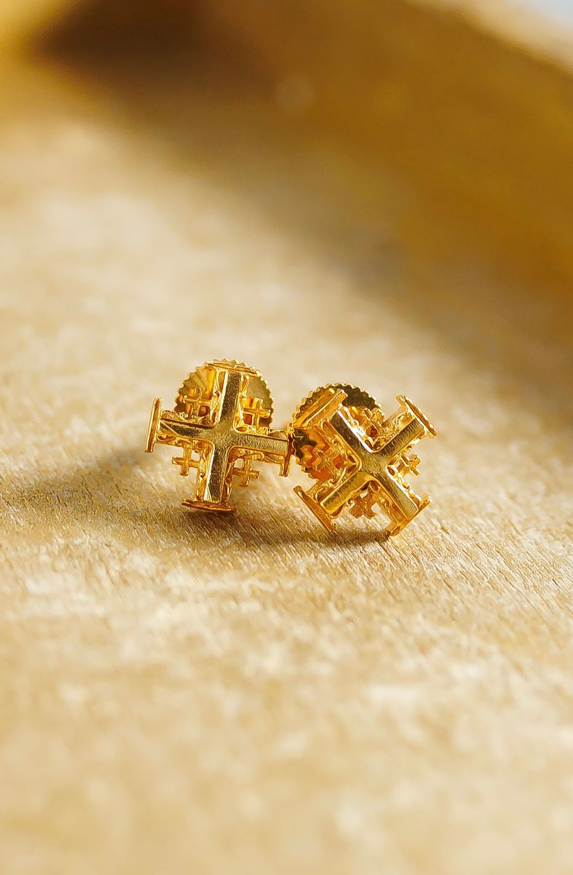 The Micro Trinity Stud Earring