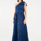 Caroline Gown Navy Cloud Organza