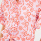 Sadie Maxi Dress Lavender Coral Eyelet