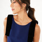 Michelle Gown Navy Crepe