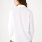 Nora White Poplin Blouse