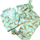 Sage Leopard Satin Pant PJ