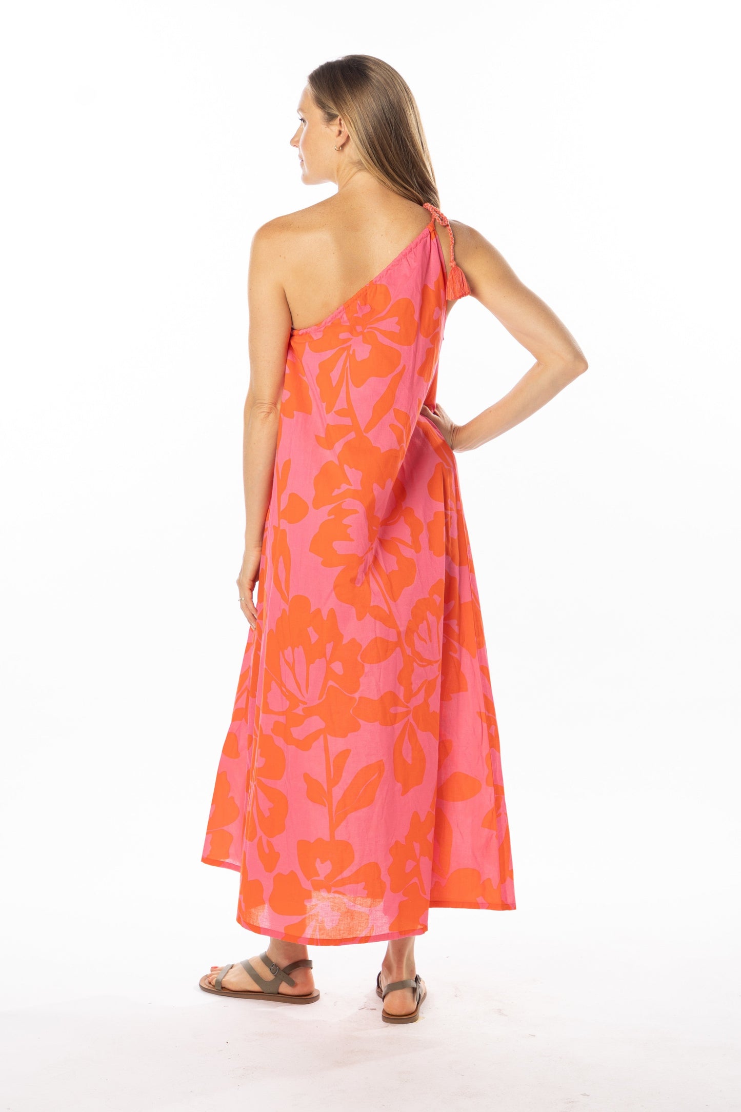 Lydia Dress - Dragon Fruit