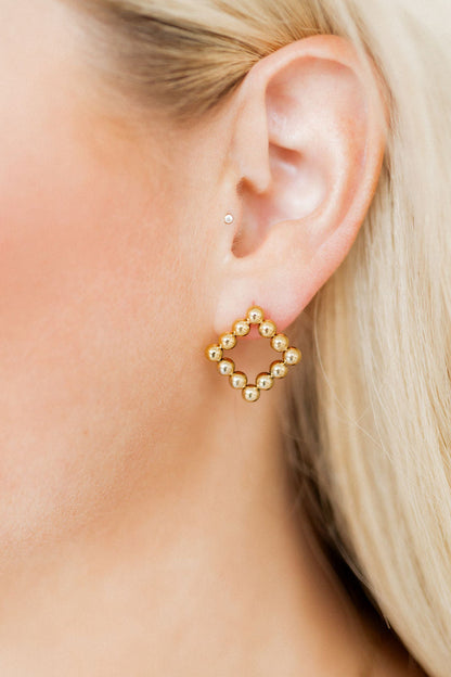 WYATT LARGE SQUARE EARRINGS