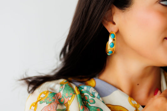 The Caroline Turquoise Earring
